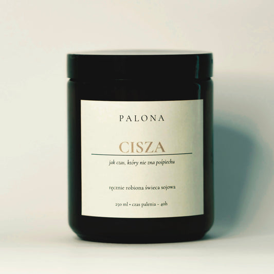 Świeca sojowa CISZA