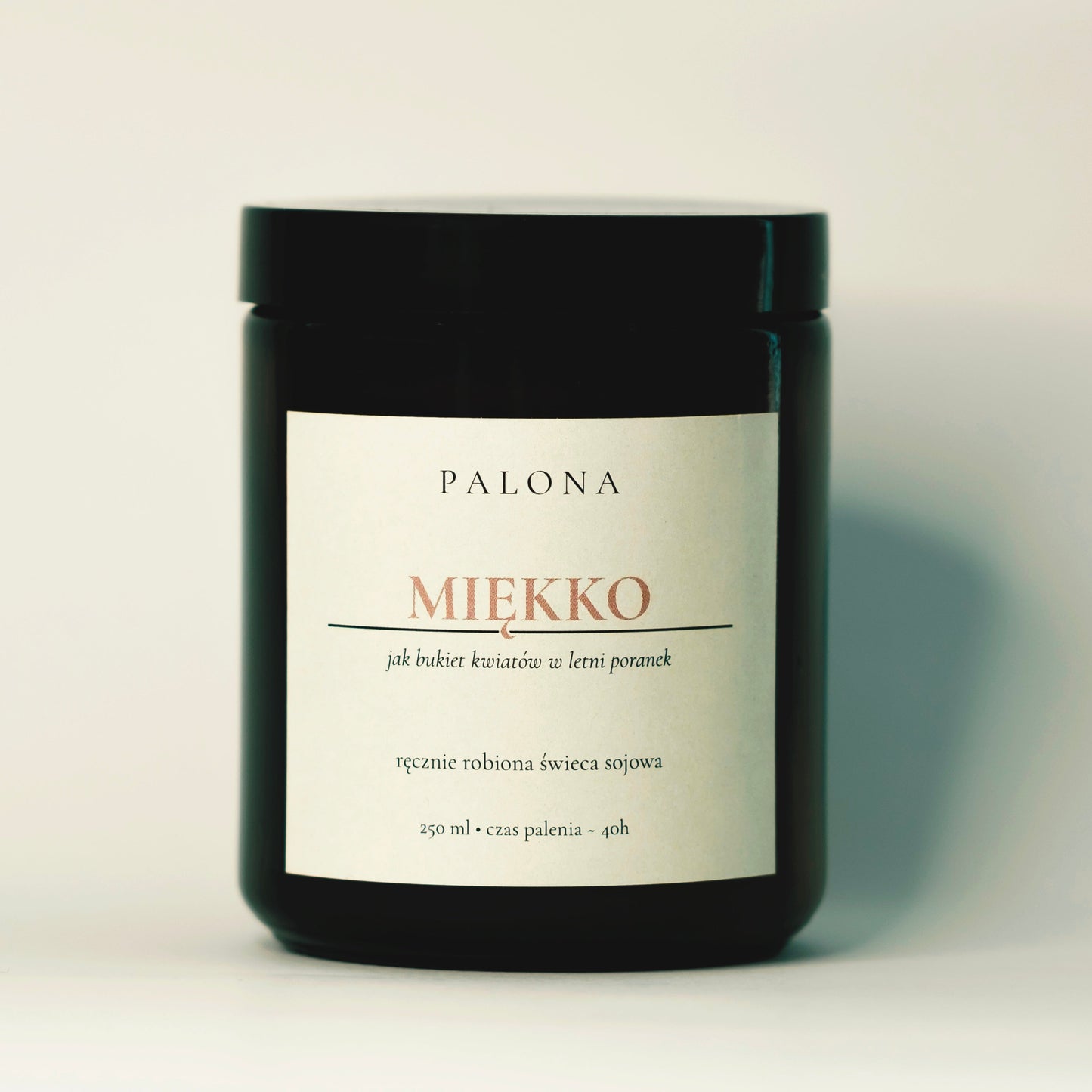 Świeca sojowa MIĘKKO