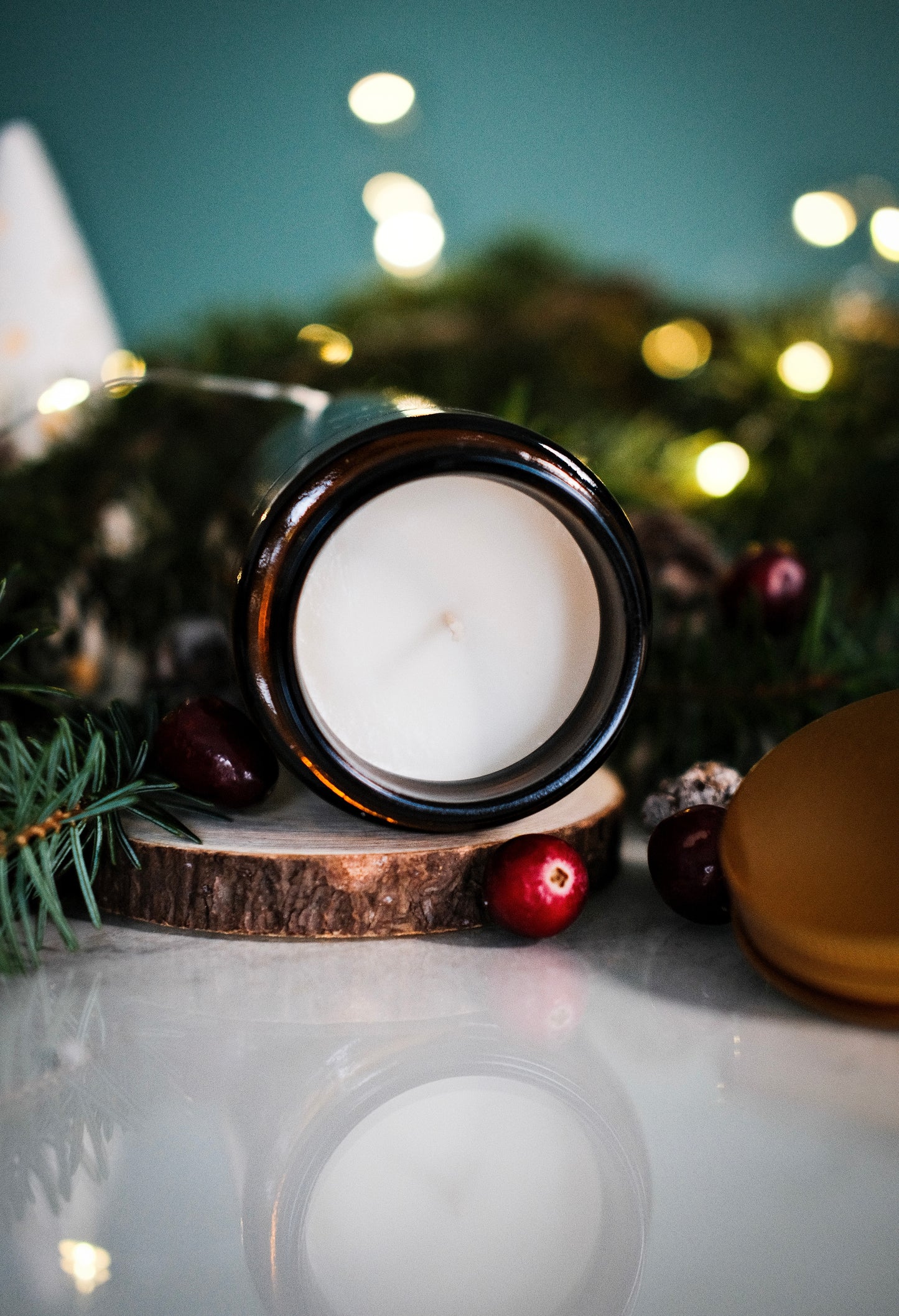 Świeca sojowa ZIELEŃ